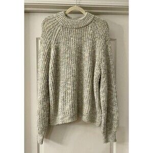 A.N.A Chunky Ribbed XXL Sweater Neutral Colors.